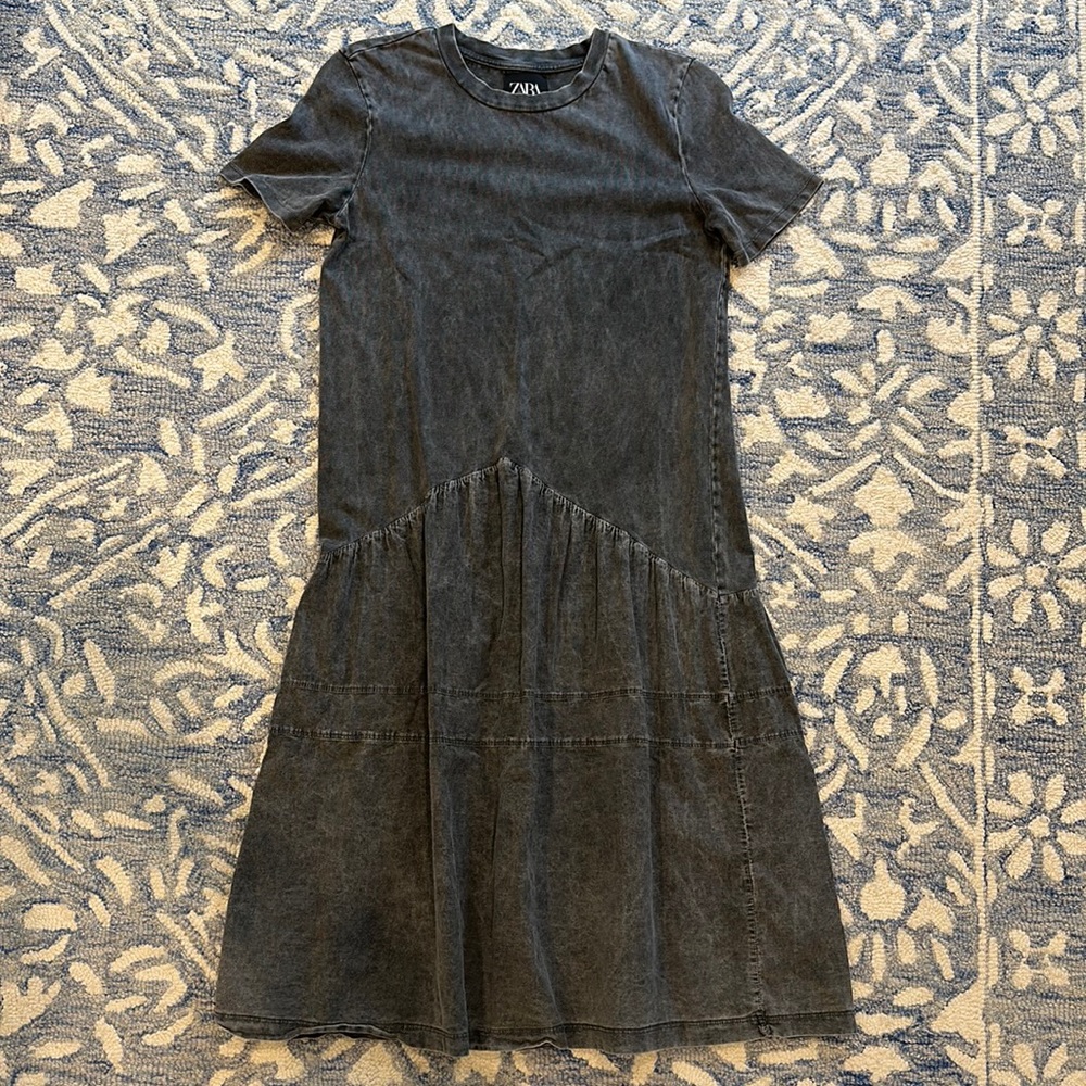 Zara t shirt dress size Small